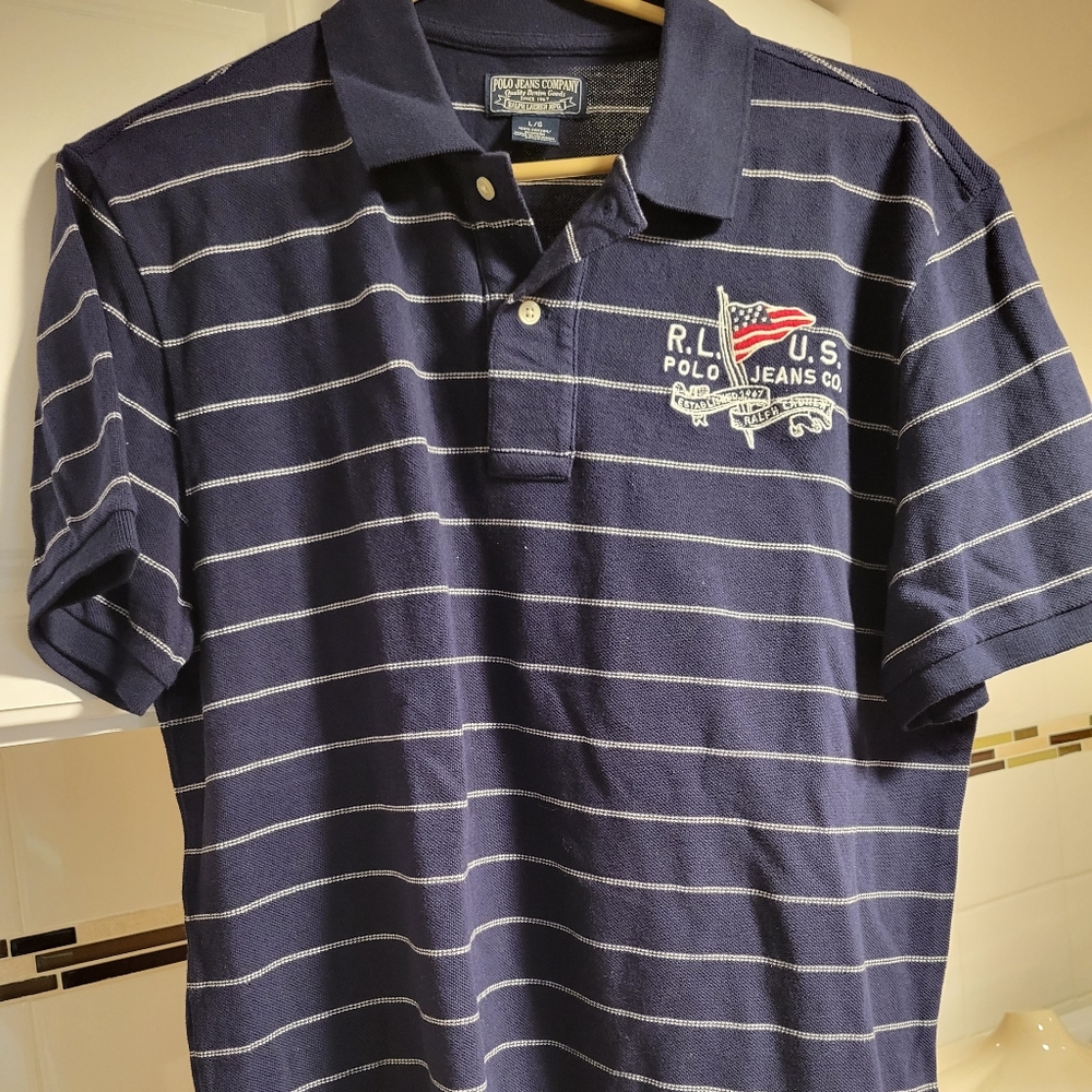 R.L.U.S. Polo jeans t-shirt